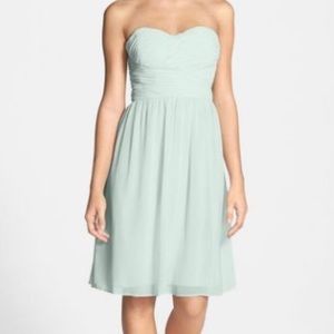 Pretty sea-foam mint green dress!